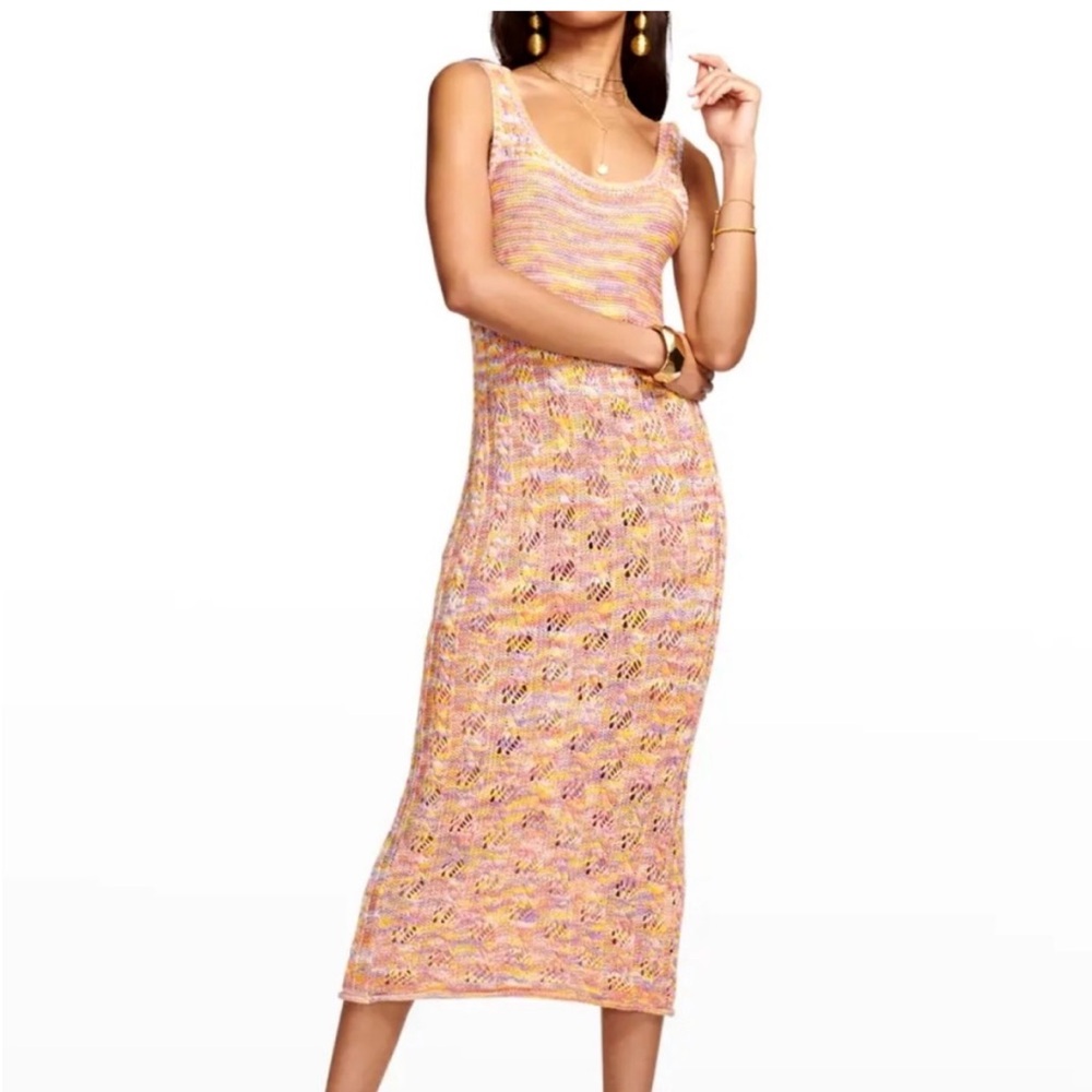 Ramy Brook Olsena Knit Multi Colored Dress size XS